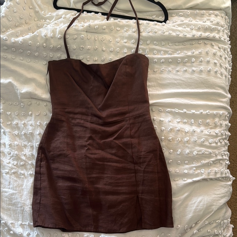 Reformation Linen Mini Dress